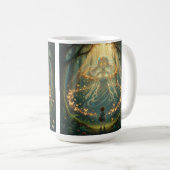 Mythischer Waldbecher Kaffeetasse (VorderseiteRechts)