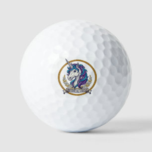 Mythischer Wappen Golfball