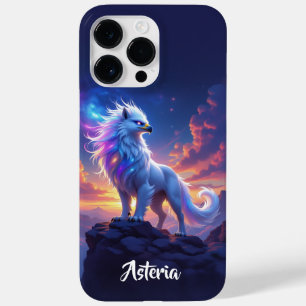 Mythischer Weißer Greif auf dem Gipfel der Welt Case-Mate iPhone 14 Pro Max Hülle