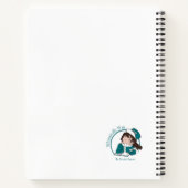 Mythisches Bird-Notebook/-Journal mit roter Farbe Notizblock (Rückseite)