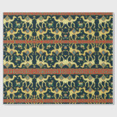 Mythisches Camelid Wrapping Paper Geschenkpapier (Flach)