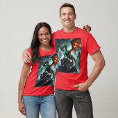 🦕 🦖 Mythisches Drachendesign 🐉 ✨ T-Shirt (Unisex)