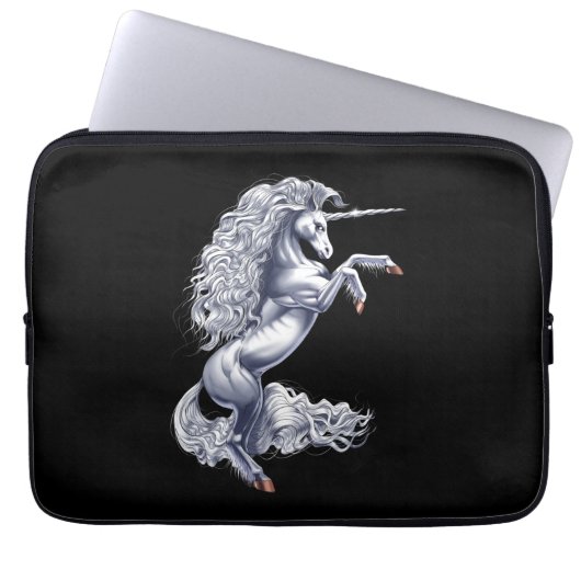 Mythisches Einhorn Laptopschutzhülle (Vorderseite)