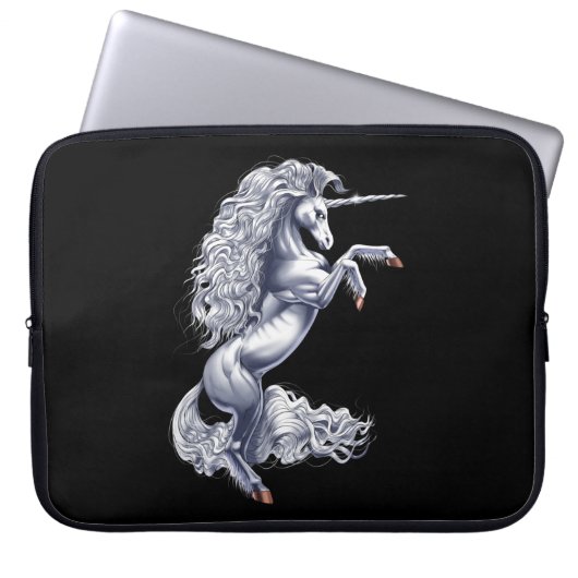 Mythisches Einhorn Laptopschutzhülle (Vorderseite)
