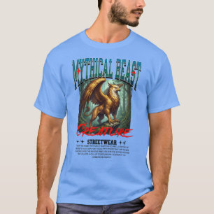 Mythisches Fabelwesen Kreatur Greif Fantasy Street T-Shirt