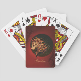 Mythisches Fantasietier Spielkarten