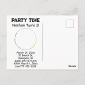 *~* Mythisches FOTO AP48 Kids Dragon Cartoon Postkarte (Rückseite)