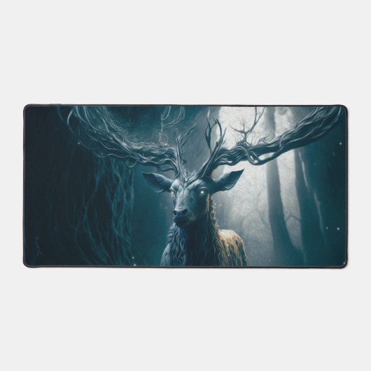 "Mythisches Hirsch" Schreibtischunterlage (Vorderseite)