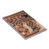 Mythisches Labyrinth-Notebook Notizblock (Rechte Seite)