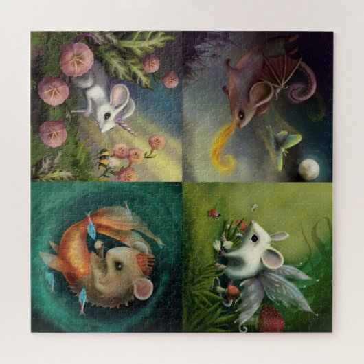 Mythisches Mäuse-Puzzle Puzzle (Horizontal)