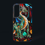 Mythisches Meisterwerk des gefestigten Glasdrachen Samsung Galaxy Hülle<br><div class="desc">Tauchen Sie ein in die faszinierende Faszination von Mythos und Kunst mit diesem atemberaubenden digitalen Kunstwerk, wo ein mächtiger Drache elegant im klassischen Stil des Buntglases dargestellt wird. Mit seinen komplizierten geometrischen Mustern, dicken, bleihaltigen Konturen und lebhaften, kühnen Farben wie tiefer Blues, smaragdgrünen Grüntönen, feurigen Rot und goldenen Gelbtönen zeichnet...</div>