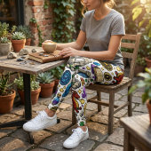 Mythisches Reichsmuster Leggings