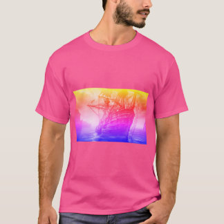 Mythisches Schiff (Regenbogenart) T-Shirt