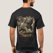 Mythisches Steinwächter Yali T-Shirt (Rückseite)