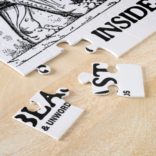 Mythisches Tier-Innere (Greif/Gryphon) Puzzle (Seite)