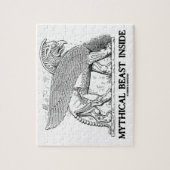 Mythisches Tier-Innere (Greif/Gryphon) Puzzle (Vertikal)