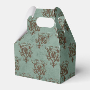 Mythisches Vintage-Drachenmuster Geschenkschachtel
