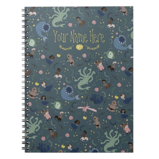 Mythisches Wesen-SpiralNotebook Notizblock (Vorderseite)