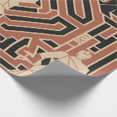 Mythisches Wrapping-Papier Geschenkpapier (Ecke)