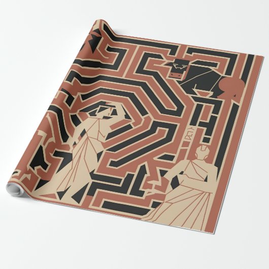 Mythisches Wrapping-Papier Geschenkpapier (Ungerollt)