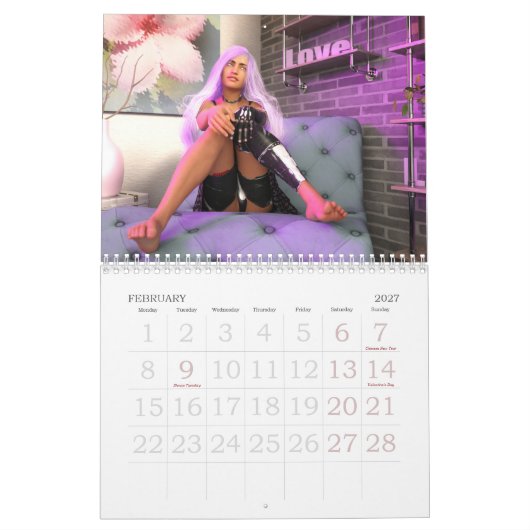 Mythografischer Kalender 2021 (Feb 2027)