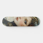 Mythological Dragon Nymph Girly Skate Deck Skateboard (Horizontal)