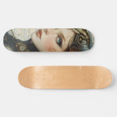 Mythological Dragon Nymph Girly Skate Deck Skateboard (Horizontal)