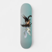 Mythological Flying Beasts Dragon Griffin Pegasus Skateboard (Vorne)