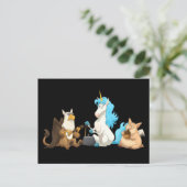 Mythological Jug Band Postcard Postkarte (Stehend Vorderseite)