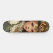 Mythological Nymph Girly Skate Deck Skateboard (Horizontal)