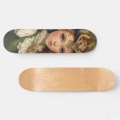 Mythological Nymph Girly Skate Deck Skateboard (Horizontal)