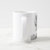 Mythological Phoenix Mug Jumbo-Tasse (Rückseite)