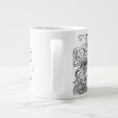 Mythological Unicorn Mug Jumbo-Tasse (Rückseite)
