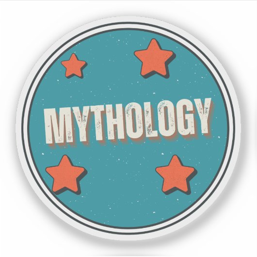Mythologie Aufkleber (Vorderseite)
