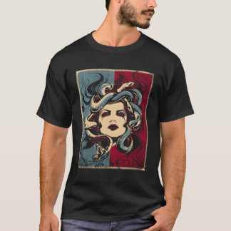 Mythologie Gorgon in der griechischen Mythologie M T-Shirt