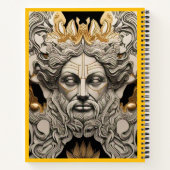 "Mythologie in Schwarz" Notizblock (Rückseite)