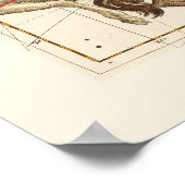 Mythologie Mittelalterliche Astronomie Vintage Kun Poster (Ecke)