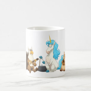 Mythologische Krug-Band-Tasse Kaffeetasse