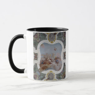 Mythologische Szene mit dem Tierkreis (Fresko) Tasse