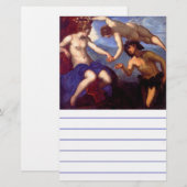 Mythologische Venus Briefpapier (Vorne/Hinten)
