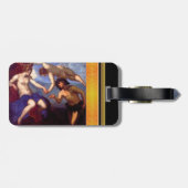 Mythologische Venus-Gepäckmarke Gepäckanhänger (Rückseite horizontal)