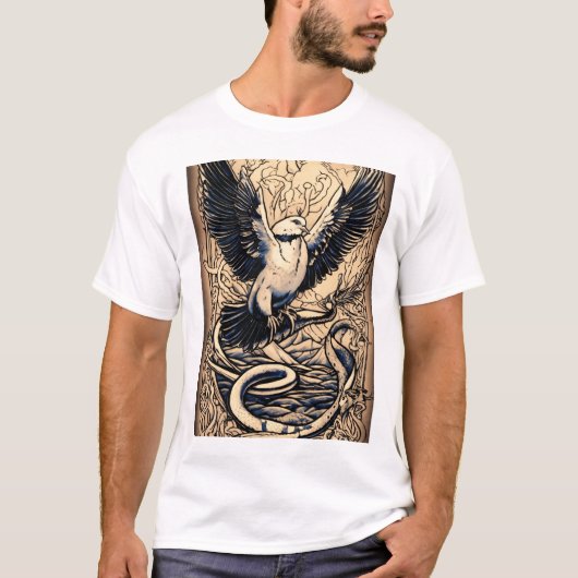 Mythologische Wunder" T-Shirt (Vorderseite)
