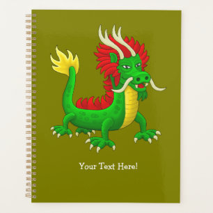 Mythologischer chinesischer Drache Planer