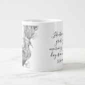 Mythologischer Phoenix-Becher Jumbo-Tasse (Vorderseite)