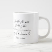 Mythologischer Phoenix-Becher Jumbo-Tasse (Rechts)