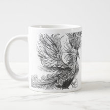 Mythologischer Phoenix-Becher