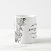 Mythologischer Phönix-Becher Kaffeetasse (Mittel)