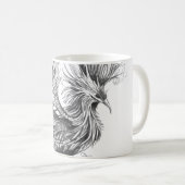 Mythologischer Phönix-Becher Kaffeetasse (VorderseiteRechts)