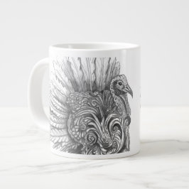 Mythologischer Truthahn-Becher Jumbo-Tasse