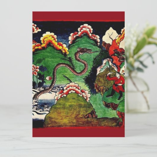 Mythologisches Dragon (Stehend Vorderseite)